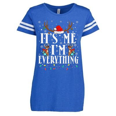 I Have Everything I Want For Christmas Its Me IM Everything Enza Ladies Jersey Football T-Shirt