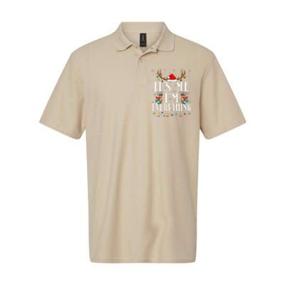 I Have Everything I Want For Christmas Its Me IM Everything Softstyle Adult Sport Polo