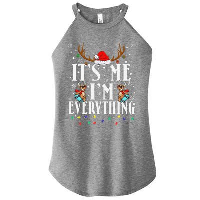 I Have Everything I Want For Christmas Its Me IM Everything Women's Perfect Tri Rocker Tank