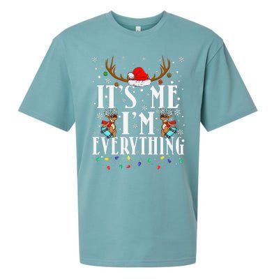 I Have Everything I Want For Christmas Its Me IM Everything Sueded Cloud Jersey T-Shirt