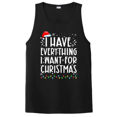 I Have Everything I Want For Christmas Its Me IM Everything PosiCharge Competitor Tank