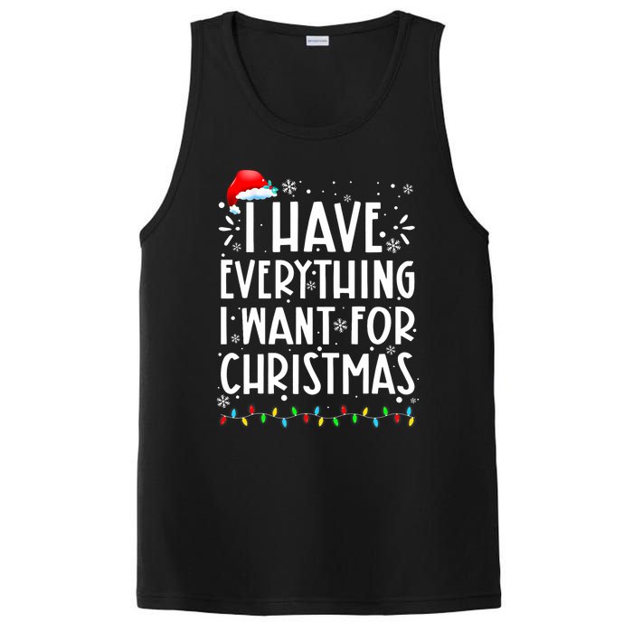 I Have Everything I Want For Christmas Its Me IM Everything PosiCharge Competitor Tank