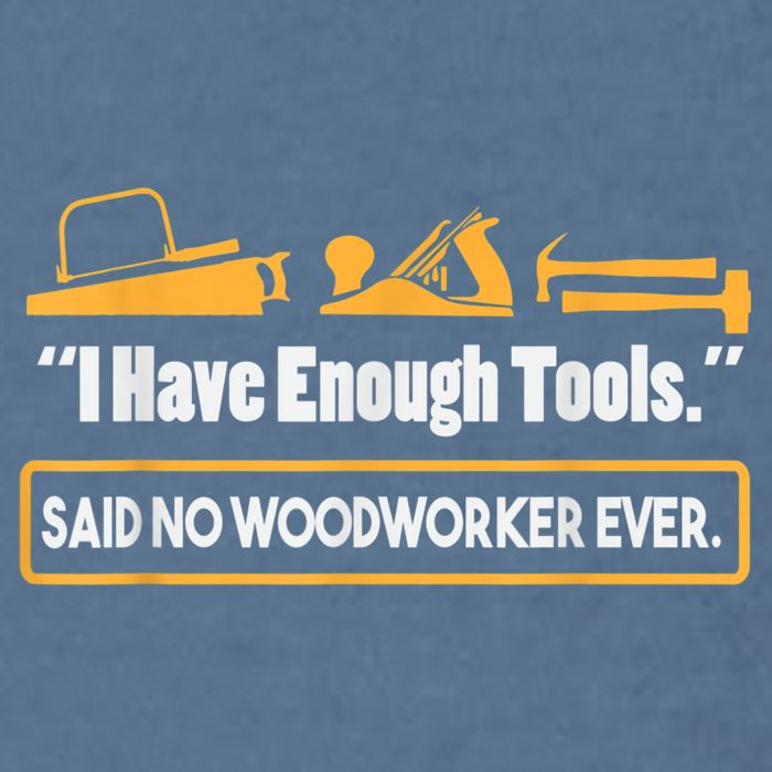 I Have Enough Tools Funny Woodworking Garment-Dyed Sweatshirt