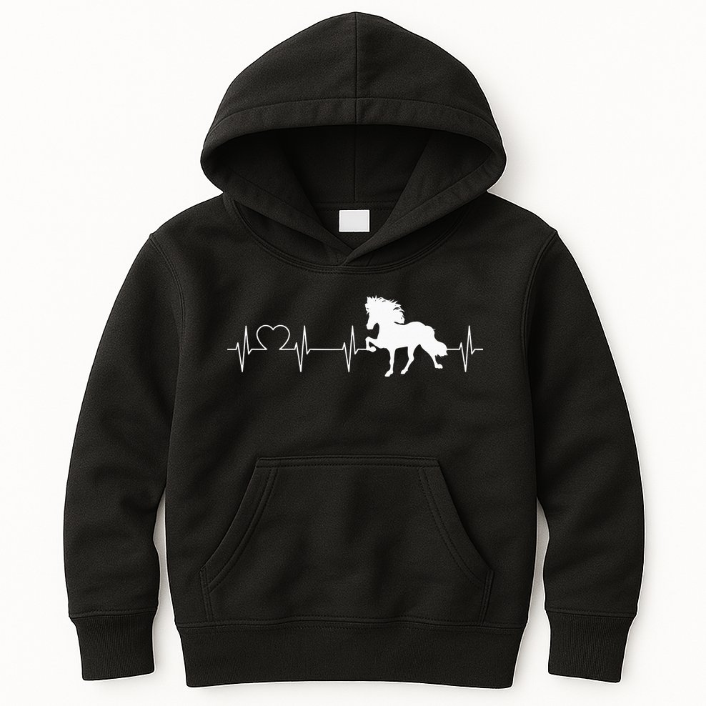 Icelandic Horse Evolution Horse Icelandic Horses Kids Hoodie