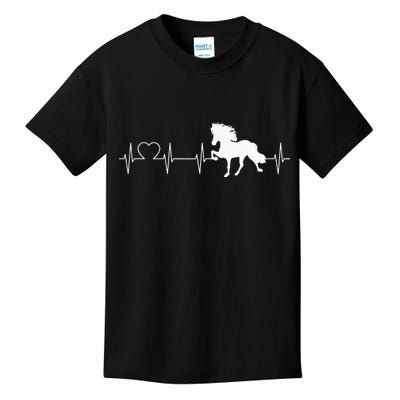 Icelandic Horse Evolution Horse Icelandic Horses Kids T-Shirt