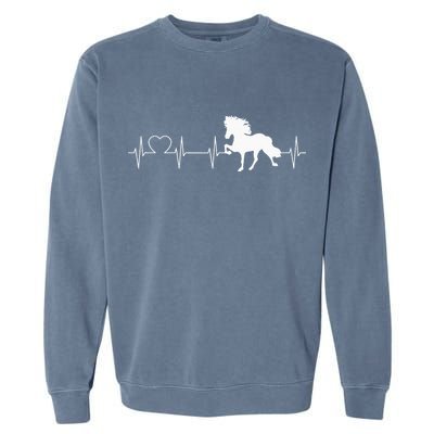 Icelandic Horse Evolution Horse Icelandic Horses Garment-Dyed Sweatshirt