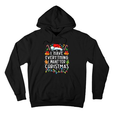 I Have Everything I Want For Christmas Its Me IM Everything Hoodie