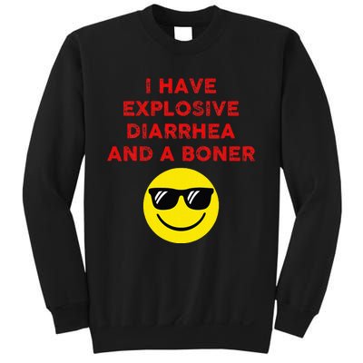 I Have Explosive Diarrhea And A Boner Sweatshirt