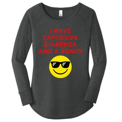 I Have Explosive Diarrhea And A Boner Women's Perfect Tri Tunic Long Sleeve Shirt