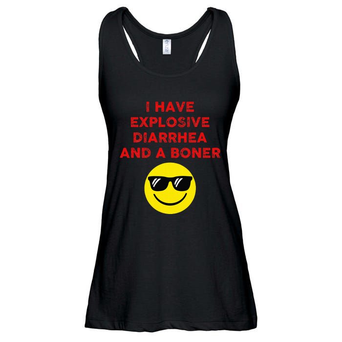 I Have Explosive Diarrhea And A Boner Ladies Essential Flowy Tank