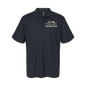 I Have Everything I Want For Christmas Its Me IM Everything Softstyle Adult Sport Polo