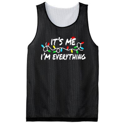 I Have Everything I Want For Christmas Its Me IM Everything Mesh Reversible Basketball Jersey Tank