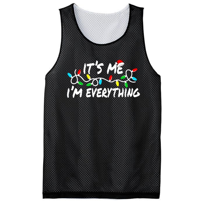 I Have Everything I Want For Christmas Its Me IM Everything Mesh Reversible Basketball Jersey Tank