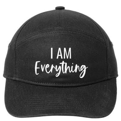 I Have Everything I Need I Am Everything Matching Couples 7-Panel Snapback Hat