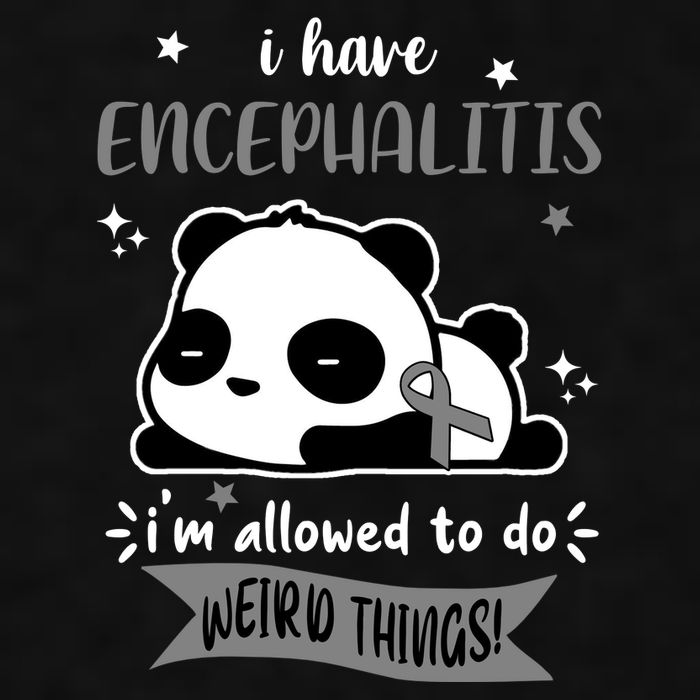 I Have Encephalitis I'm Allowed To Do Weird Things Ladies PosiCharge Tri-Blend Wicking Tank