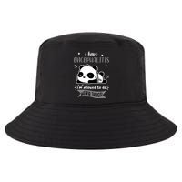 I Have Encephalitis I'm Allowed To Do Weird Things Cool Comfort Performance Bucket Hat