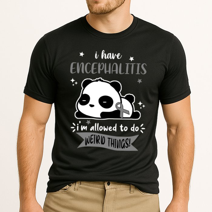 I Have Encephalitis I'm Allowed To Do Weird Things Performance Shirt