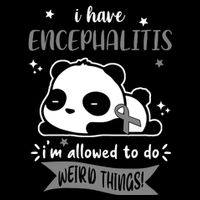I Have Encephalitis I'm Allowed To Do Weird Things 16 in Basic Backpack