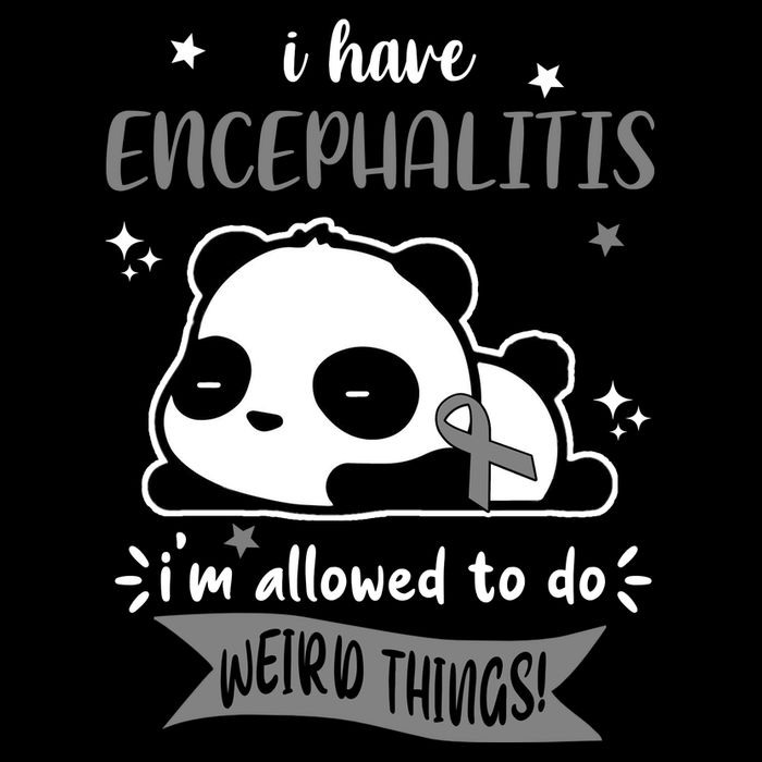 I Have Encephalitis I'm Allowed To Do Weird Things Mousepad