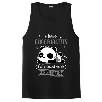 I Have Encephalitis I'm Allowed To Do Weird Things PosiCharge Competitor Tank