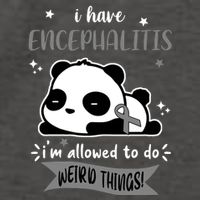 I Have Encephalitis I'm Allowed To Do Weird Things Vector Backpack