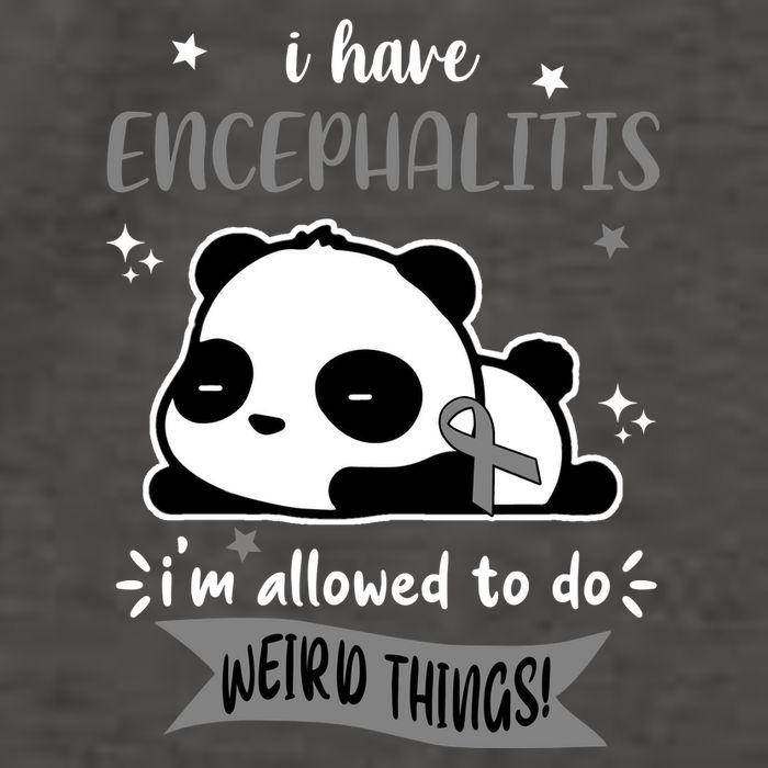 I Have Encephalitis I'm Allowed To Do Weird Things Vector Backpack