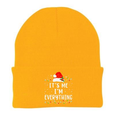 I Have Everything I Want For Christmas Its Me IM Everything Knit Cap Winter Beanie