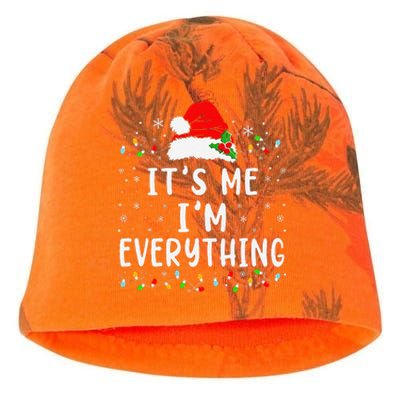 I Have Everything I Want For Christmas Its Me IM Everything Kati - Camo Knit Beanie