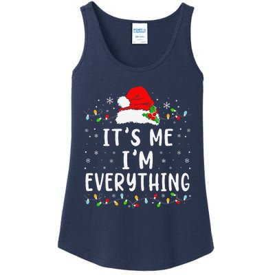 I Have Everything I Want For Christmas Its Me IM Everything Ladies Essential Tank