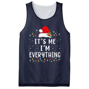 I Have Everything I Want For Christmas Its Me IM Everything Mesh Reversible Basketball Jersey Tank