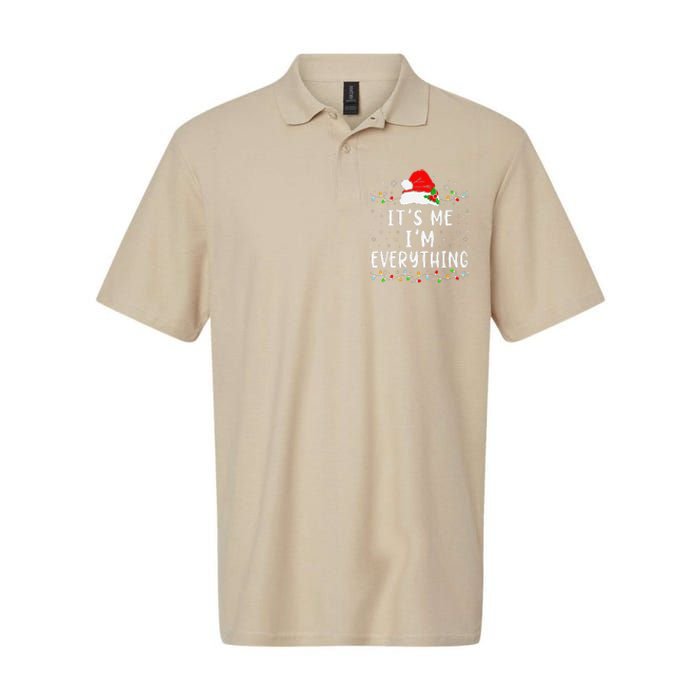 I Have Everything I Want For Christmas Its Me IM Everything Softstyle Adult Sport Polo