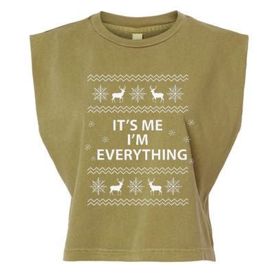 I Have Everything I Want For Christmas Its Me IM Everything Garment-Dyed Women's Muscle Tee