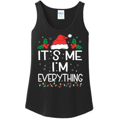 I Have Everything I Want For Christmas Its Me IM Everything Ladies Essential Tank