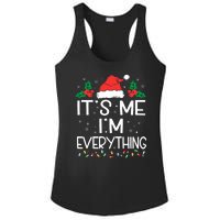 I Have Everything I Want For Christmas Its Me IM Everything Ladies PosiCharge Competitor Racerback Tank