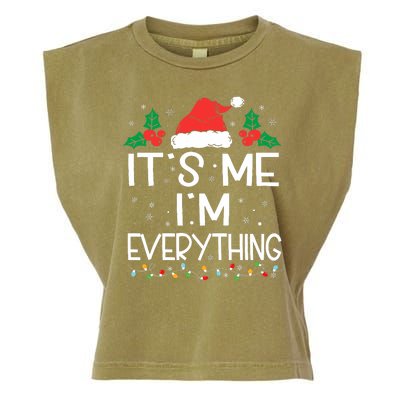 I Have Everything I Want For Christmas Its Me IM Everything Garment-Dyed Women's Muscle Tee