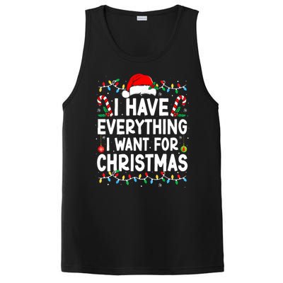 I Have Everything I Want For Christmas Its Me IM Everything PosiCharge Competitor Tank