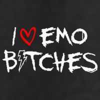 I Heart Emo Bitches Funny Quote Emo Music Girl Style Cool Comfort Performance Bucket Hat