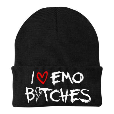 I Heart Emo Bitches Funny Quote Emo Music Girl Style Beanie