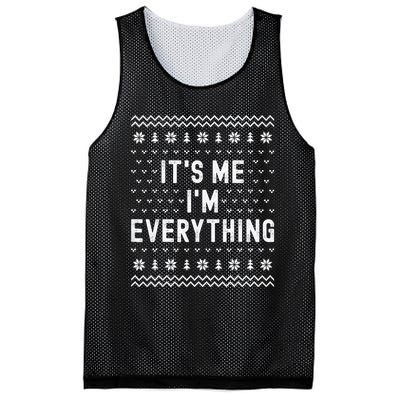 I Have Everything I Want For Christmas Its Me Im Everything Mesh Reversible Basketball Jersey Tank