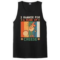 I Hanker For A Hunk Of Cheese Retro PosiCharge Competitor Tank