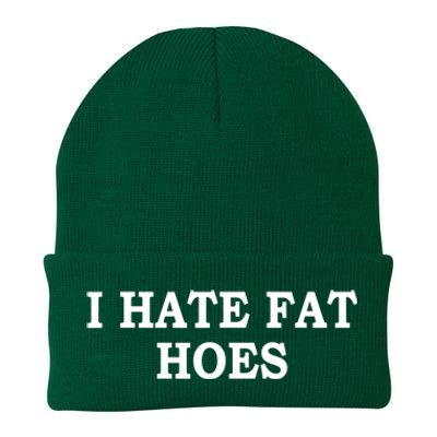 I Hate Fat Hoes Apparel Knit Cap Winter Beanie