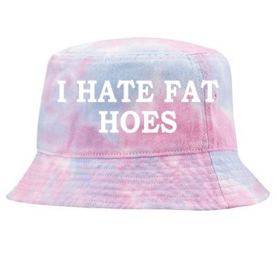 I Hate Fat Hoes Apparel Tie-Dyed Bucket Hat