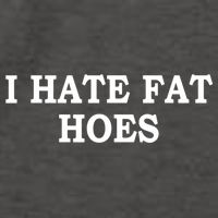 I Hate Fat Hoes Apparel Vector Backpack