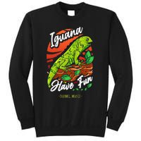 Iguana Have Fun Cozumel Mexico Sweatshirt