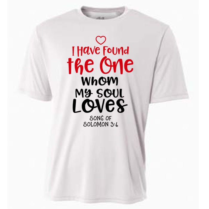 I Have Found The One Whom My Soul Loves Song Of Solomon 3:4 Cooling Performance Crew T-Shirt