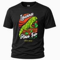 Iguana Have Fun Cancun Mexico Cooling Performance Crew T-Shirt