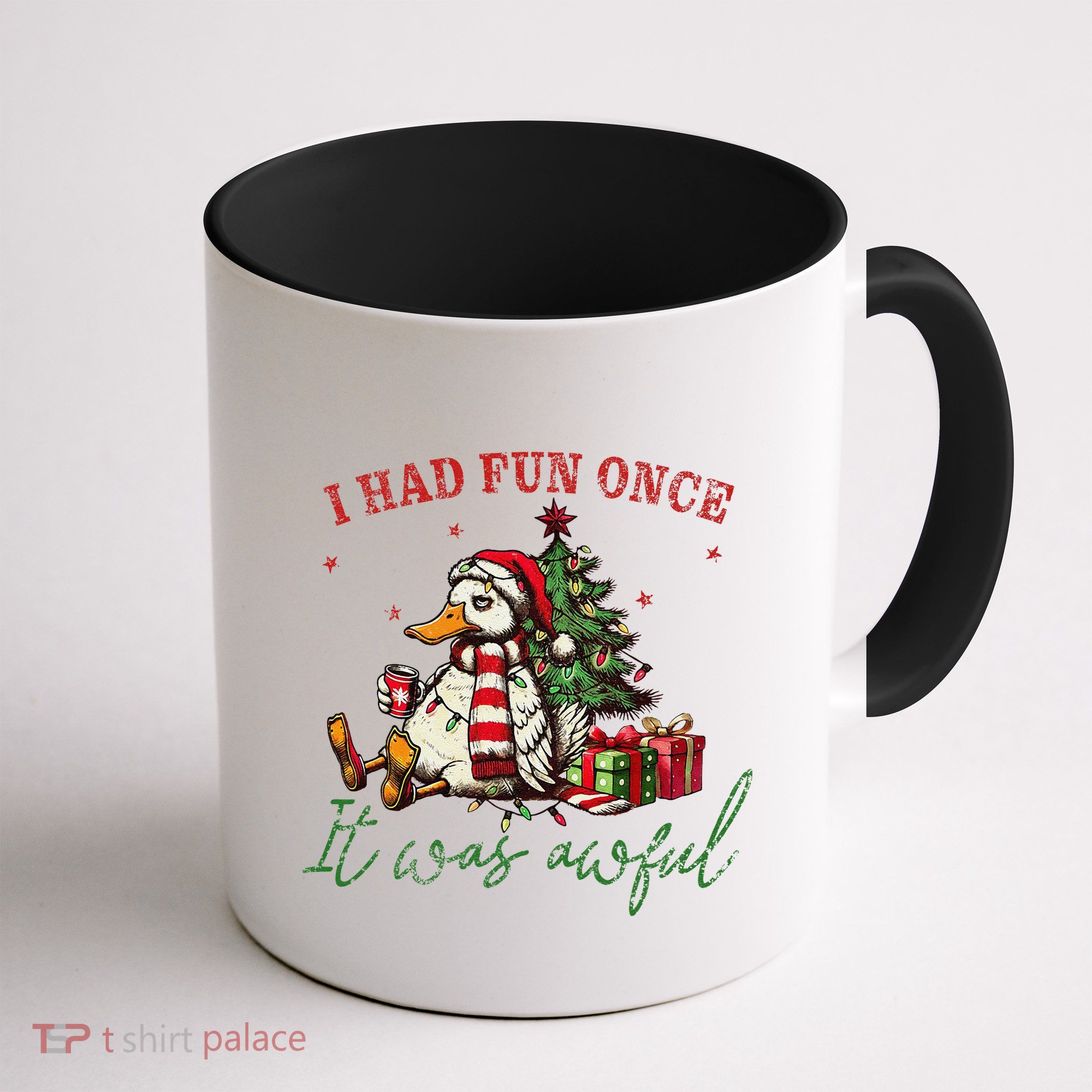 I Had Fun Once It Was Awful Funny Goose Christmas Meme Mug