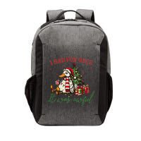 I Had Fun Once It Was Awful Funny Goose Christmas Meme Vector Backpack