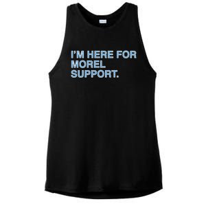 IM Here For Morel Support Ladies PosiCharge Tri-Blend Wicking Tank