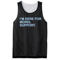 IM Here For Morel Support Mesh Reversible Basketball Jersey Tank